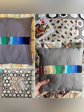 Tooth Fairy Pillow - Designer Fabrics and Rainbow